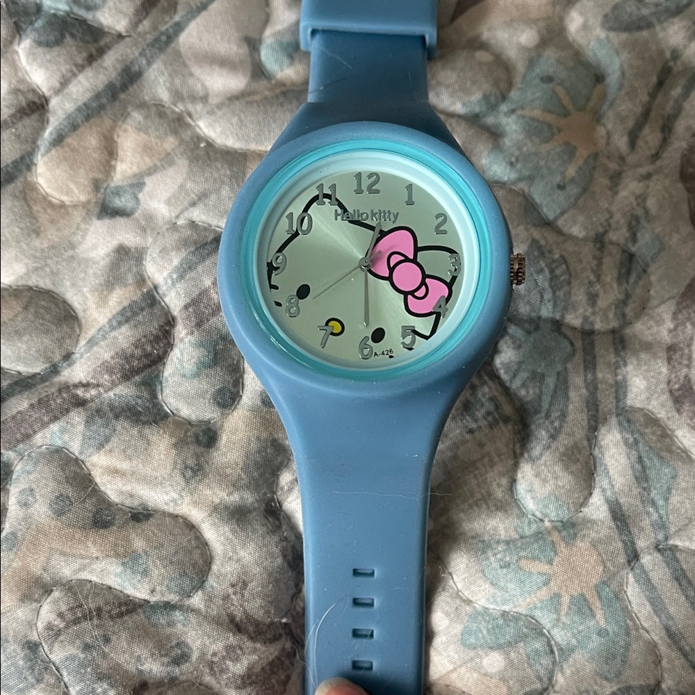 Hello Kitty Blue and Pink Watch
